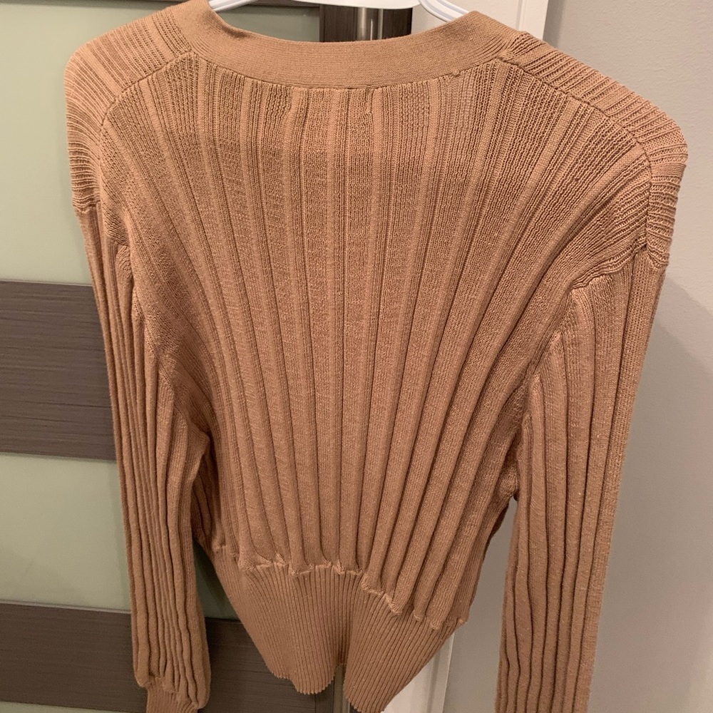 Balloon sleeve cardigan - Picture 6 of 8